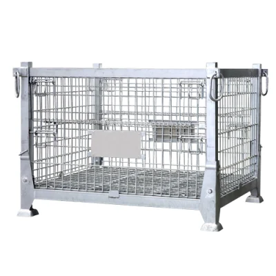 Warehouse Cargo Storage Cage Wire Mesh Bins Wholesale Price